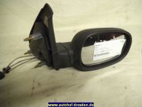 Auenspiegel mechanisch Standard rechts schwarz<br>RENAULT CLIO