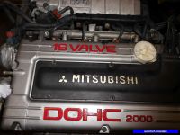Motor ohne Anbauteile Motor komplett mit Getriebe und Anbauteilen 4G63<br>MITSUBISHI ECLIPSE I (D2_A) 2.0I 16V
